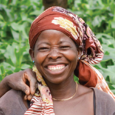 Smiling woman
